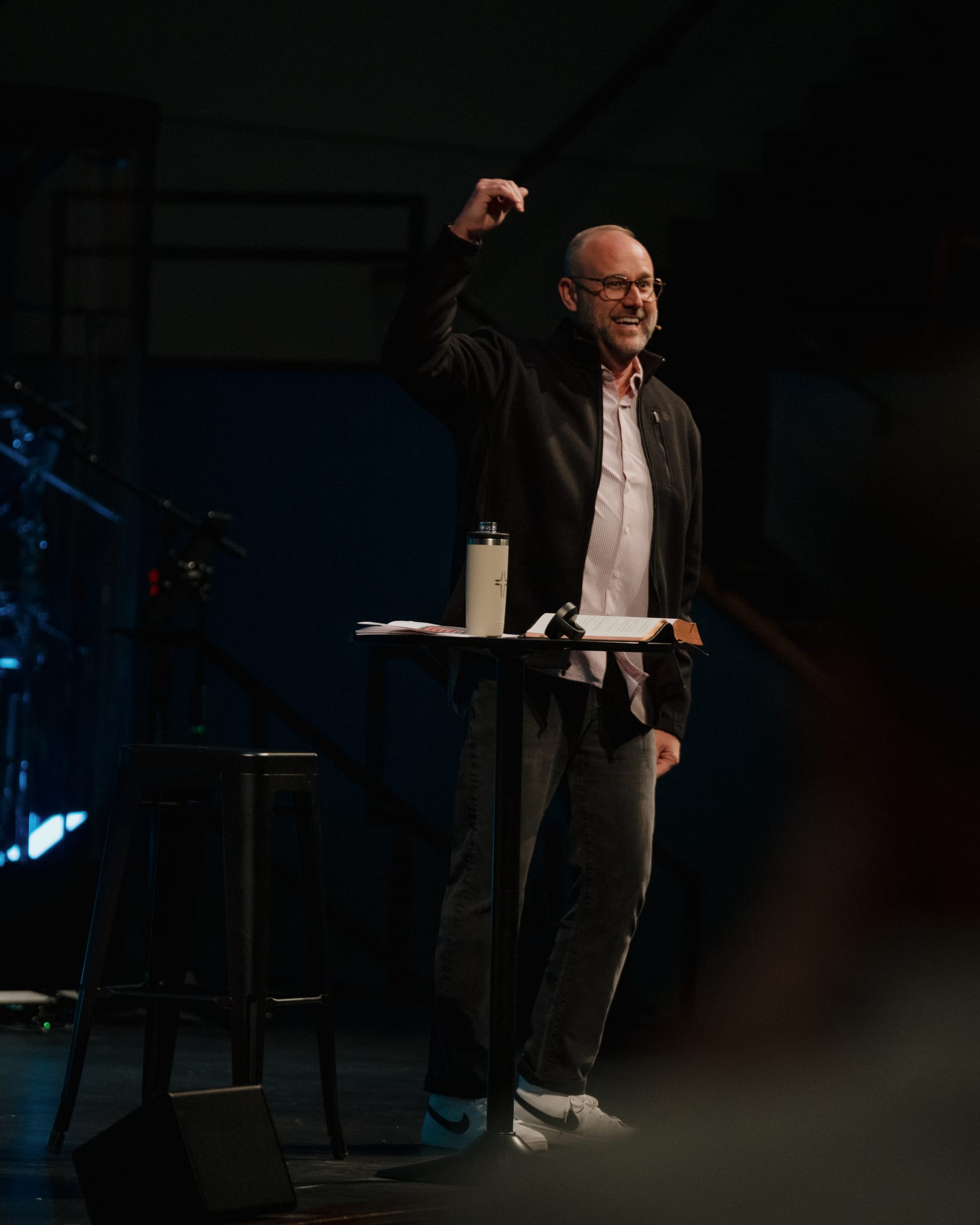 Pastor Dave Tilma teaching